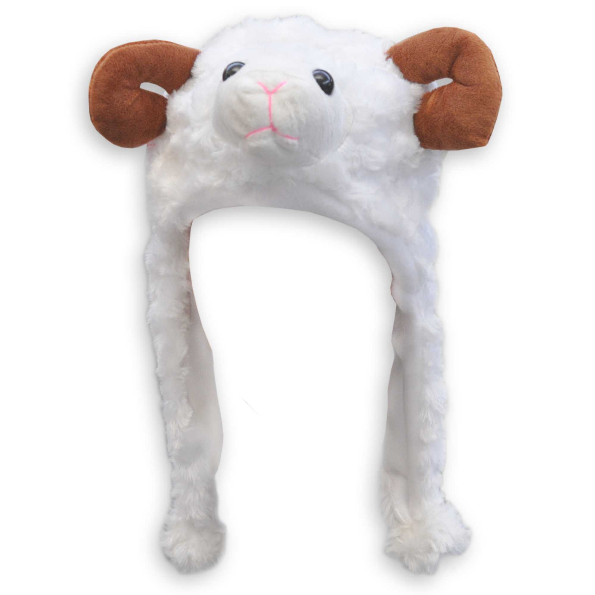 Wintermütze mit Ohrenschutz Schafbock