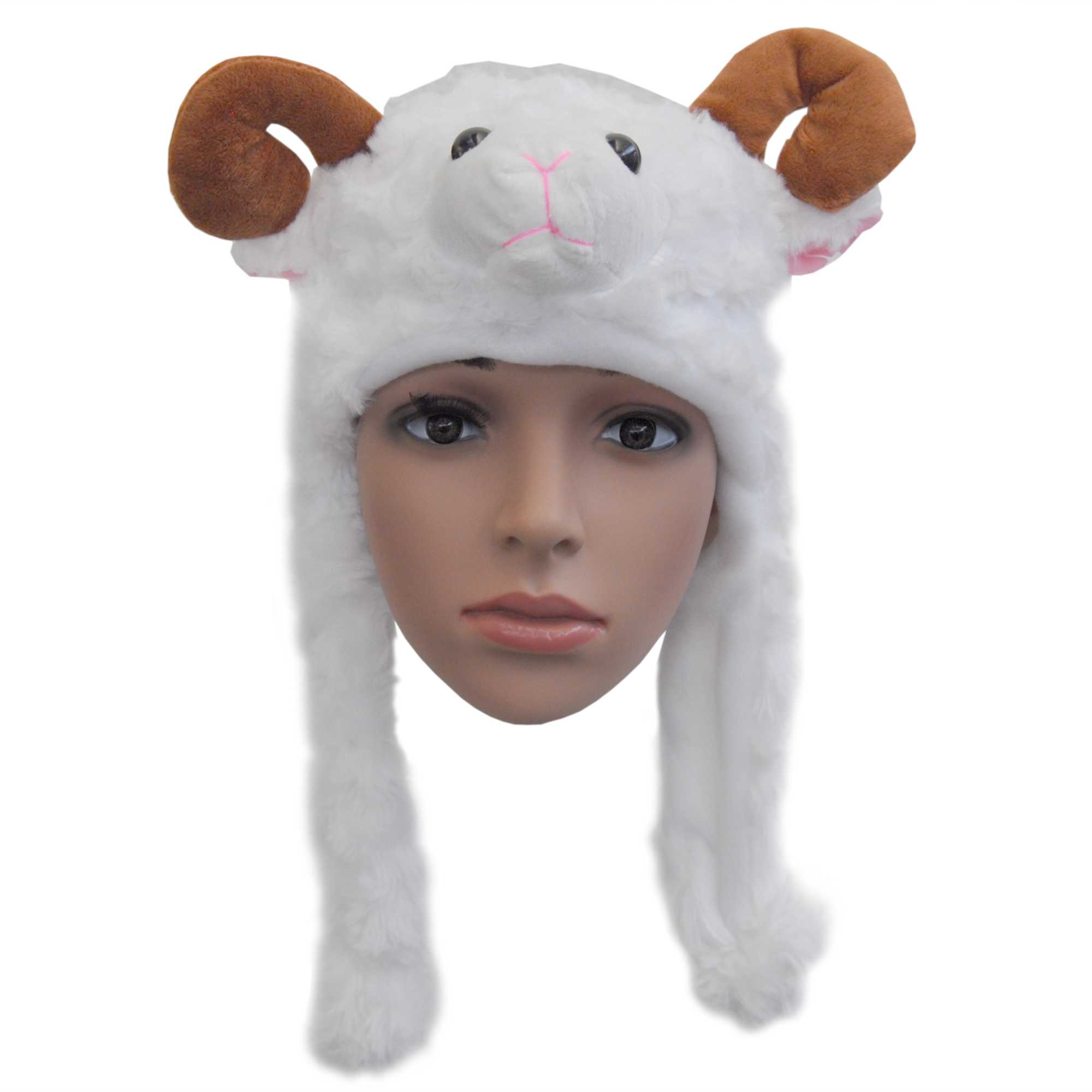 42170_2 Wintermütze mit Ohrenschutz Schafbock