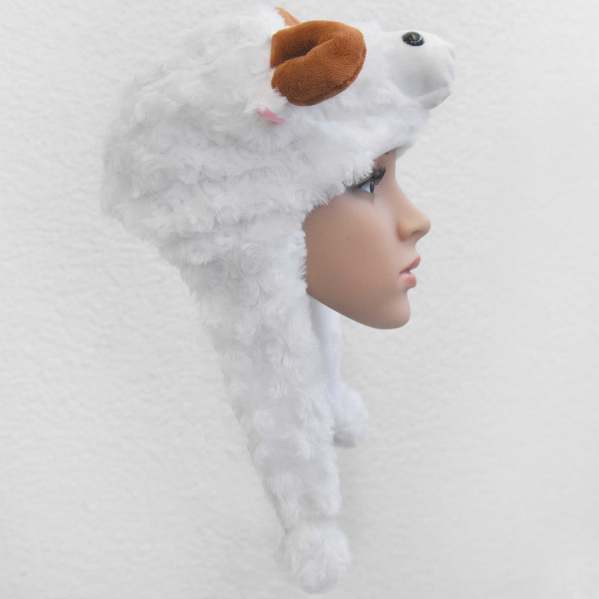 42170_3 Wintermütze mit Ohrenschutz Schafbock