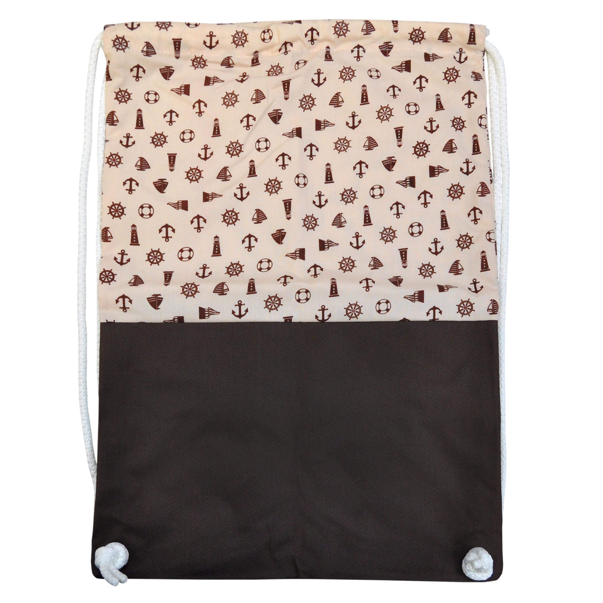 42205WYsSbd0N6gkTQ Turnbeutel Maritim schwarz/beige