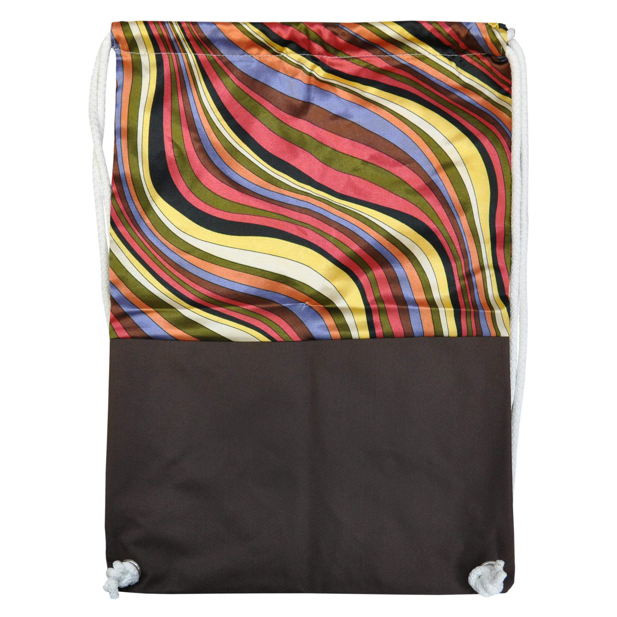 42217t0wjus2GK408n Sportbeutel Streifen schwarz/bunt gestreift Wellen