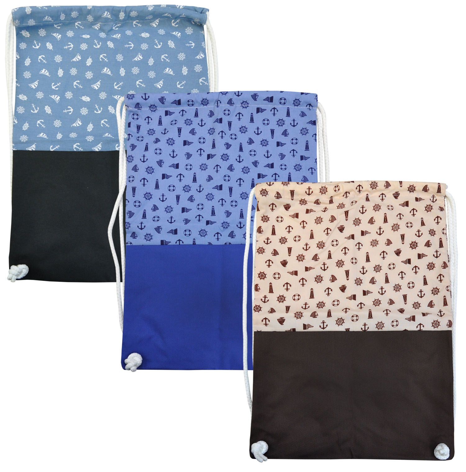 42205-bis-42207 Turnbeutel Maritim Übersicht