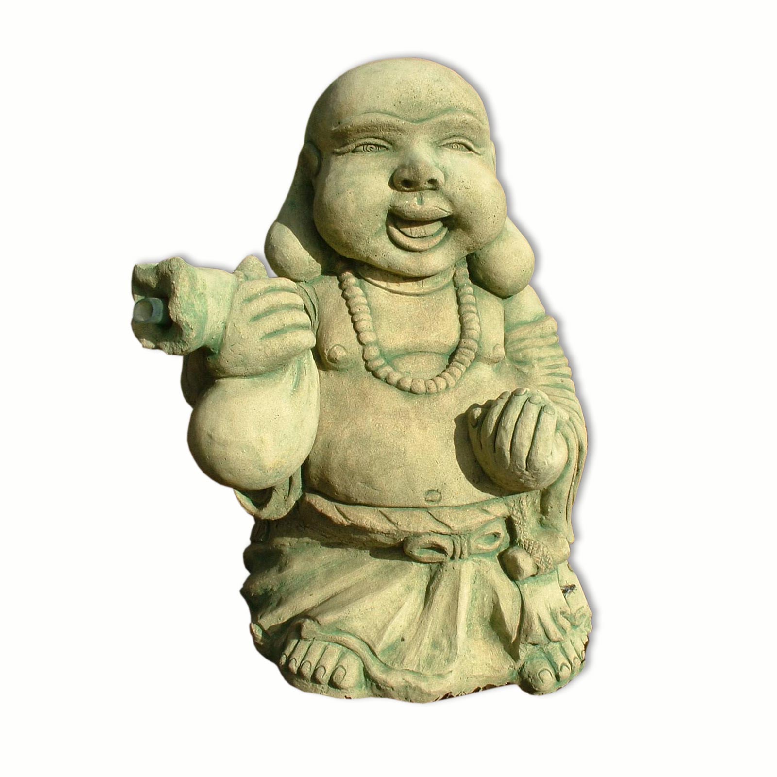 Springbrunnen lachender Buddha