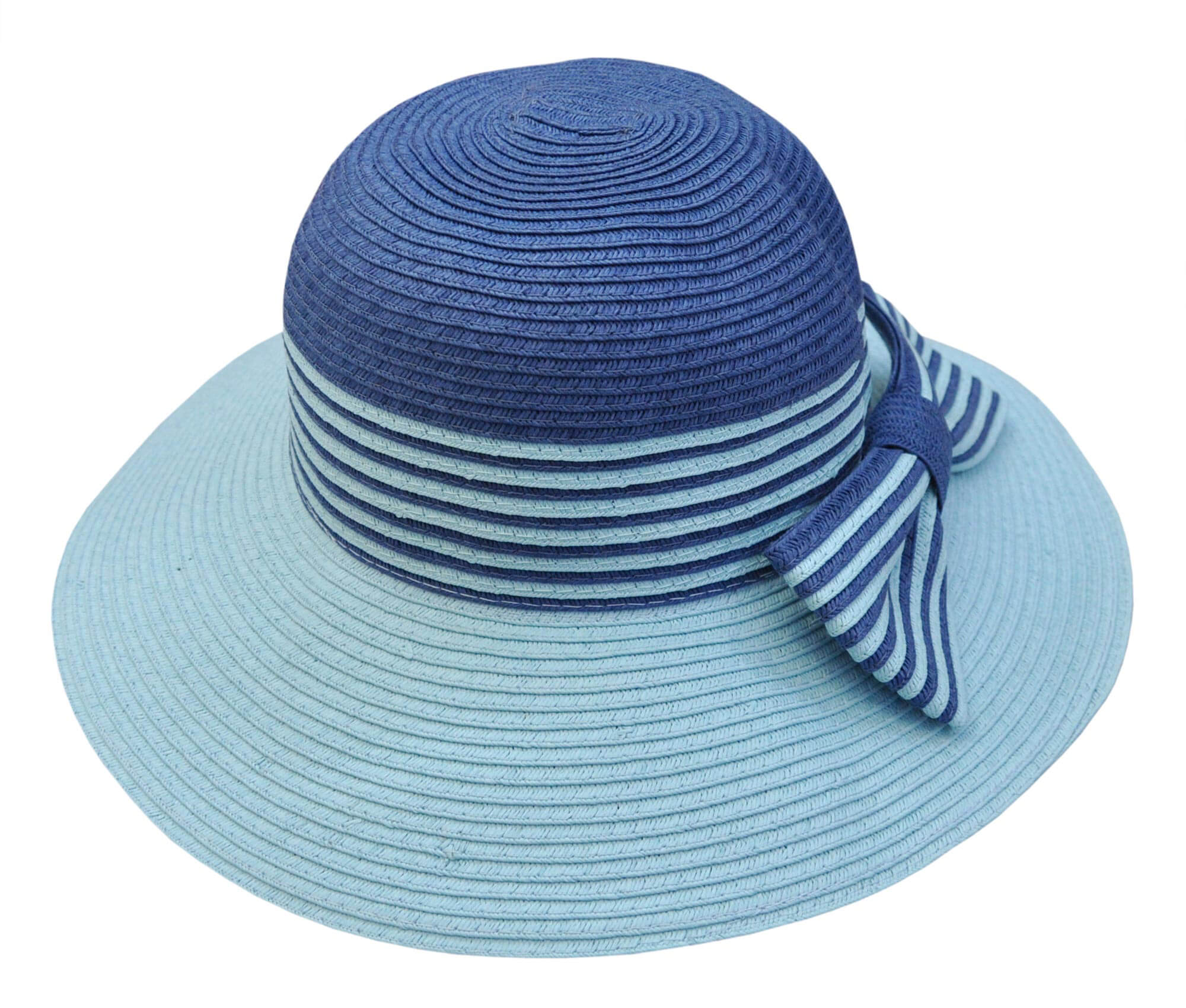 42112_1a58ca4434923f6GMUvIfUoYMgUM Sommerhut mit Schleife blau