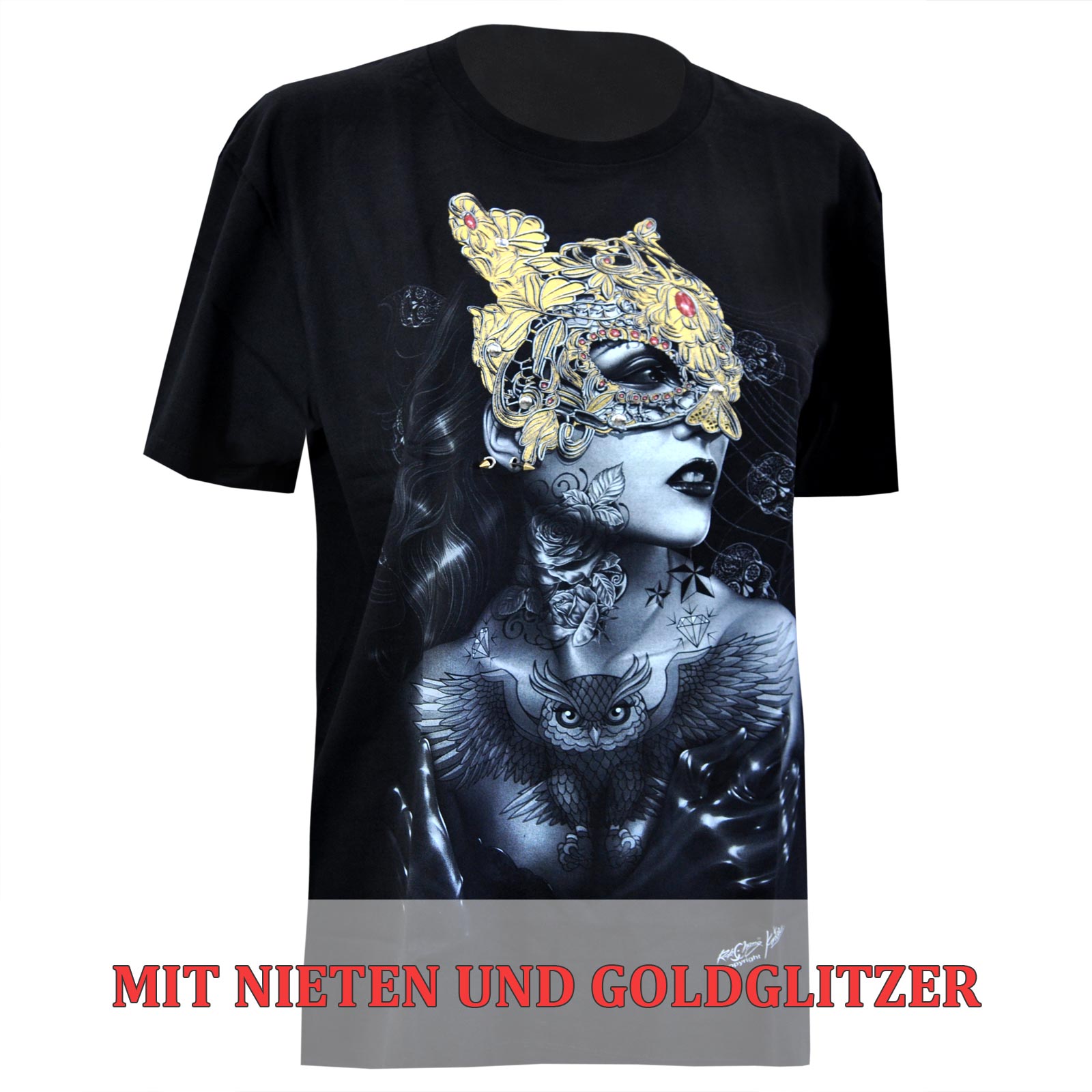 Nieten/Glitzer - Motiv 4069 - Rock Chang