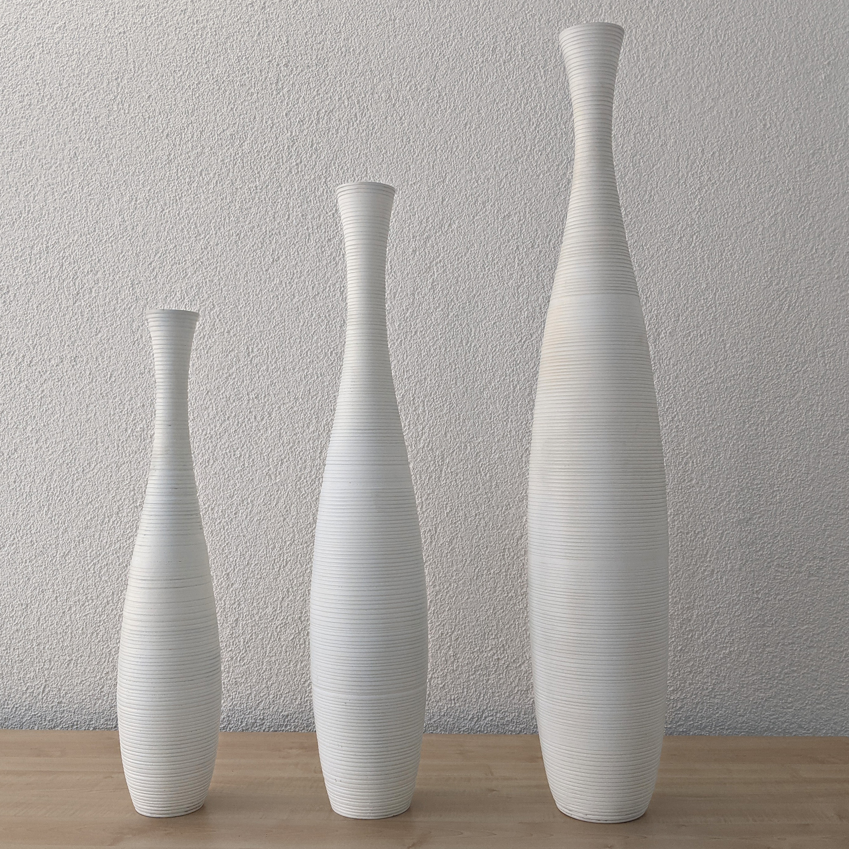 19875-19876-19877_galerie Bodenvasen aus Mangoholz weiß